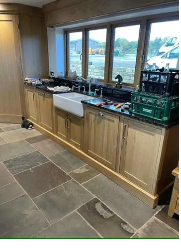 Bespoke oak Shaker kitchen